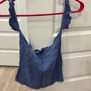 Purple Snow Off Shoulder Top